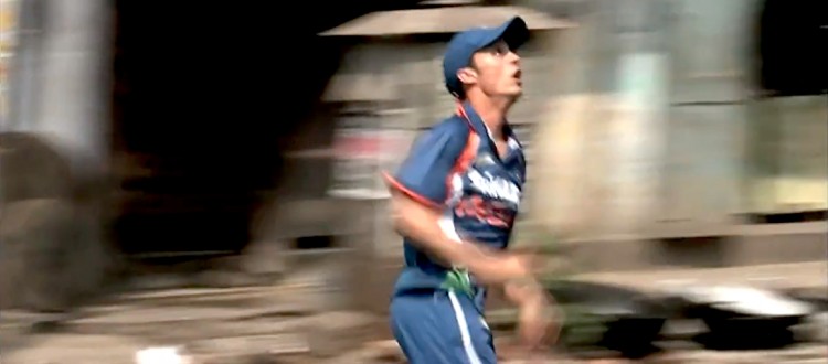 cricket dans les rue de Calcutta