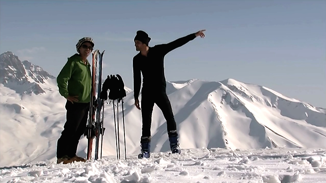 ski au cachemire