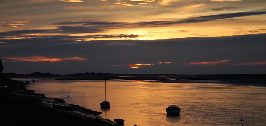 coucher de soleil en picardie